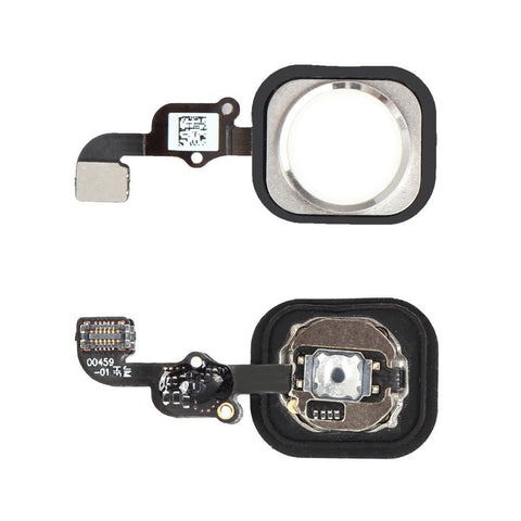 iPhone 6S Home Button with Flex Cable (Silver) (4166252494912)