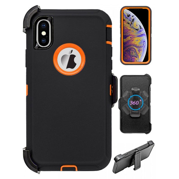 Full Protection Heavy Duty Case Compatible with Apple iPhone Xs Max