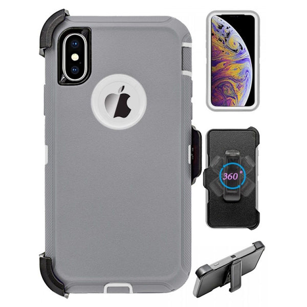 Full Protection Heavy Duty Case Compatible with Apple iPhone Xs Max