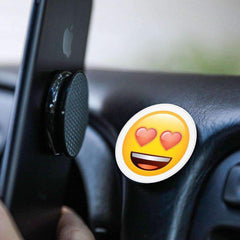 COOLGRIPS DASHBOARD MAGNETIC PHONE MOUNT EMOJI HEART EYES