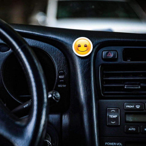 COOLGRIPS MAGNETIC DASHBOARD PHONE MOUNT EMOJI SMILEY