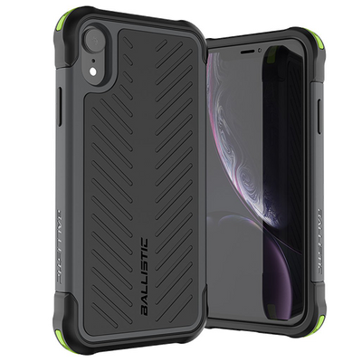 BALLISTIC TOUGH JACKET SERIES CASE FOR APPLE IPHONE XR - BLACK