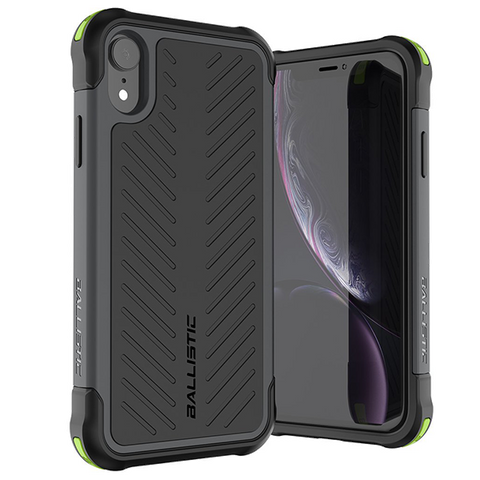 BALLISTIC TOUGH JACKET SERIES CASE FOR APPLE IPHONE XR - BLACK