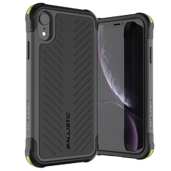 BALLISTIC TOUGH JACKET SERIES CASE FOR APPLE IPHONE XR - BLACK