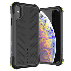 BALLISTIC TOUGH JACKET SERIES CASE FOR APPLE IPHONE X / XS - BLACK