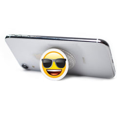 COOLGRIPS MAGNETIC PHONE GRIP AND STAND EMOJI COOL SMILEY