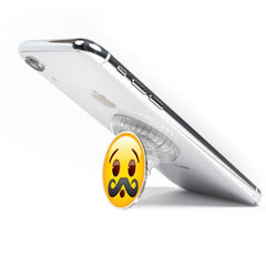 COOLGRIPS MAGNETIC PHONE GRIP AND STAND EMOJI MUSTACHE