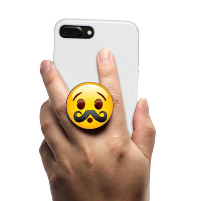 COOLGRIPS MAGNETIC PHONE GRIP AND STAND EMOJI MUSTACHE