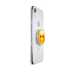 COOLGRIPS MAGNETIC PHONE GRIP AND STAND EMOJI SMILING FACE