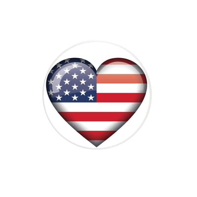 COOLGRIPS MAGNETIC PHONE GRIP AND STAND EMOJI USA HEART FLAG