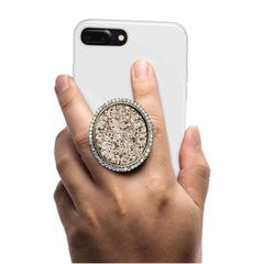 COOLGRIPS JEWEL SERIES PHONE GRIP AND STAND GLITTER PENDANT