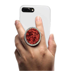 COOLGRIPS JEWEL SERIES PHONE GRIP AND STAND GLITTER PENDANT