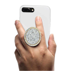 COOLGRIPS JEWEL SERIES PHONE GRIP AND STAND GLITTER PENDANT