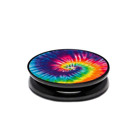 COOLGRIPS MAGNETIC PHONE GRIP MOUNT AND STAND TYE DYE SPIRAL