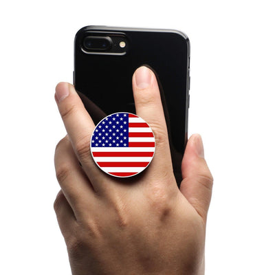 COOLGRIPS MAGNETIC PHONE GRIP AND STAND AMERICAN FLAG USA