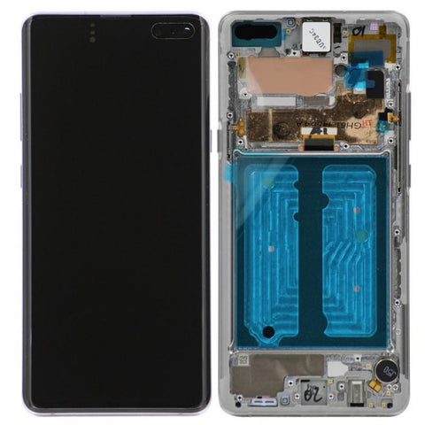 Samsung Galaxy S10 5G LCD Digitizer Assembly with Frame (Black) (4286242586688)