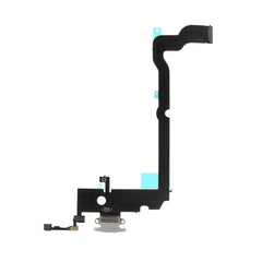 iPhone XS Max Charging Port Flex Cable (White) (4169044426816)